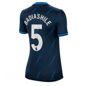 Maillot de foot Chelsea Benoit Badiashile #5 Extérieur Femmes 2023-24 Manches Courte